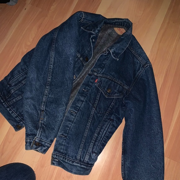 Vintage Levi’s Flannel Lined Denim Jacket
